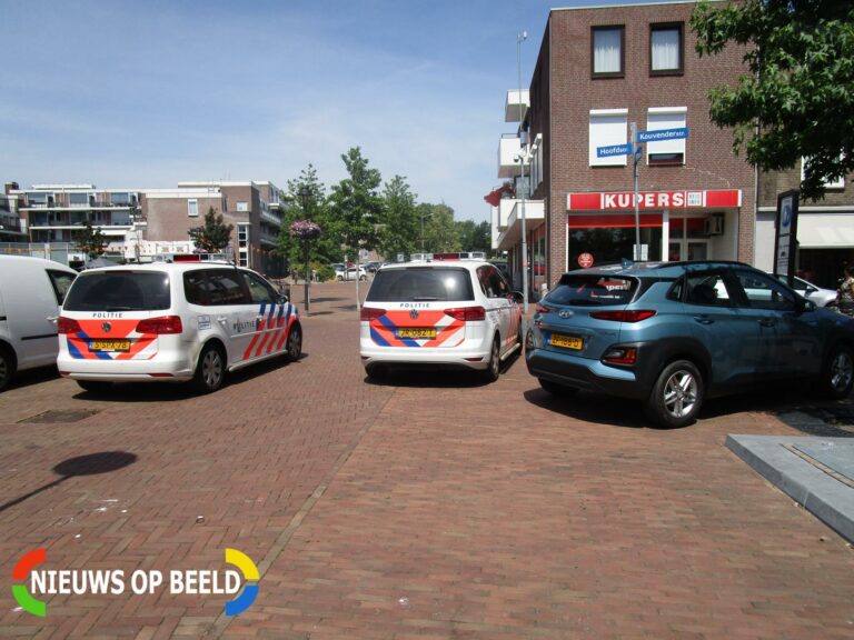 Drugslab gevonden na vreemde lucht in winkelstraat Kouvenderstraat Hoensbroek