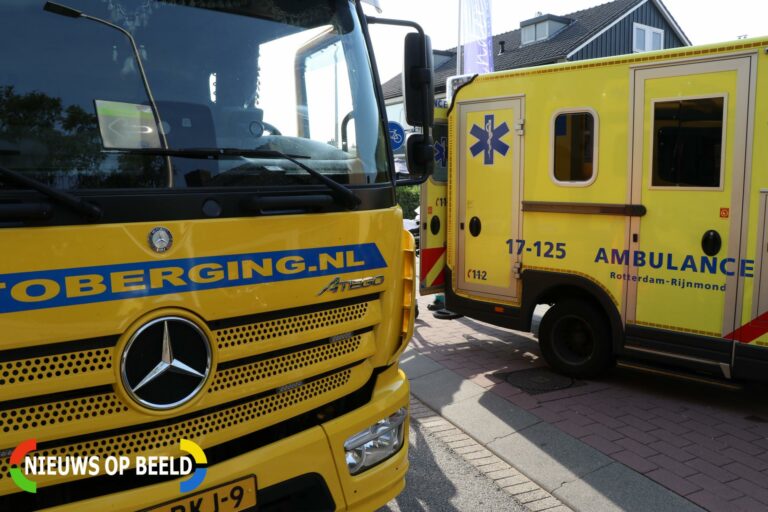 Vrouw gevallen van stoep Rembrandtsingel Capelle aan den IJssel