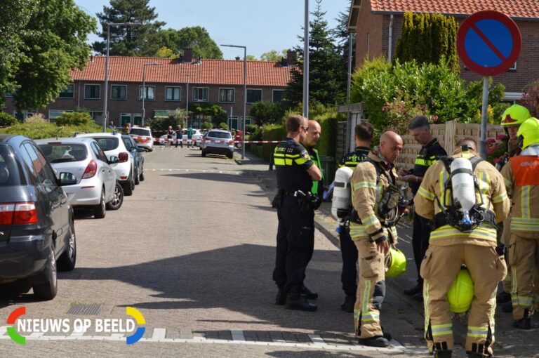 Straat afgesloten na gaslek Zilverschoonstraat Rotterdam