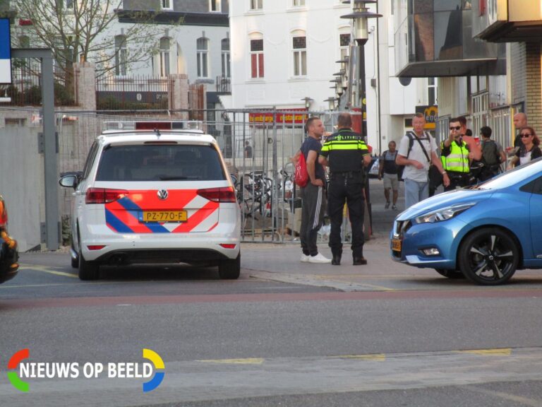 Steekpartij op perron Spoorsingel Heerlen