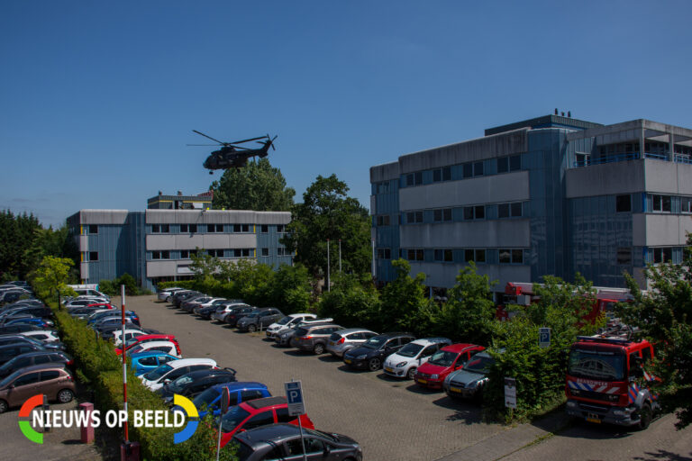 Militairen houden oefening in Leidschendam (video)