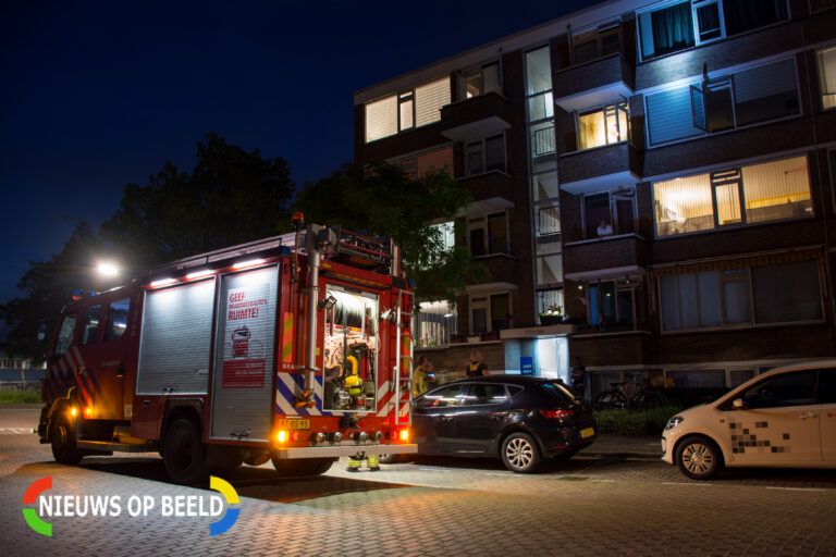 Vrouw gewond na kortdurende brand Voorburg