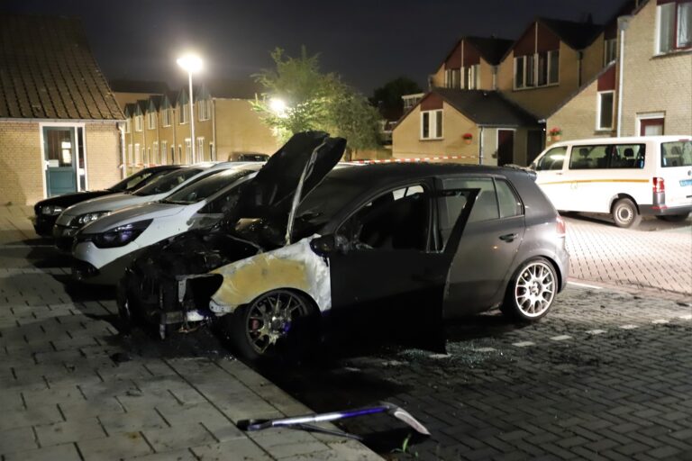 Na drie weken rust toch weer autobrand in Gouda