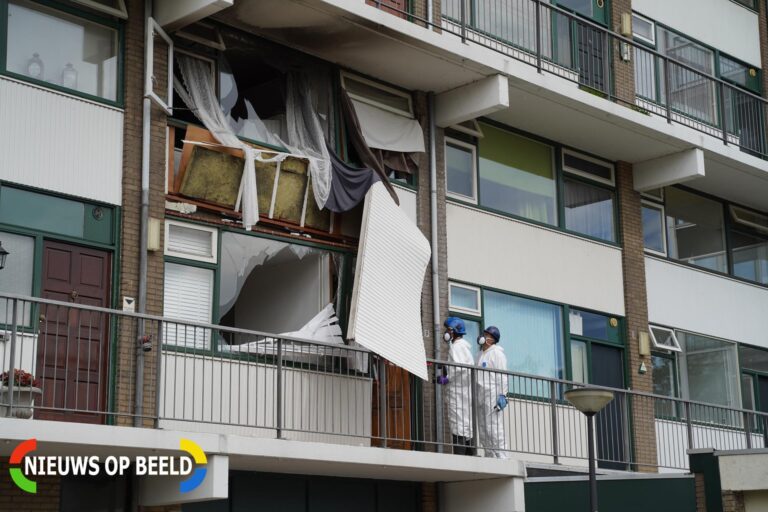 Man bracht zichzelf en vrouw om het leven bij explosie Vlaardingen