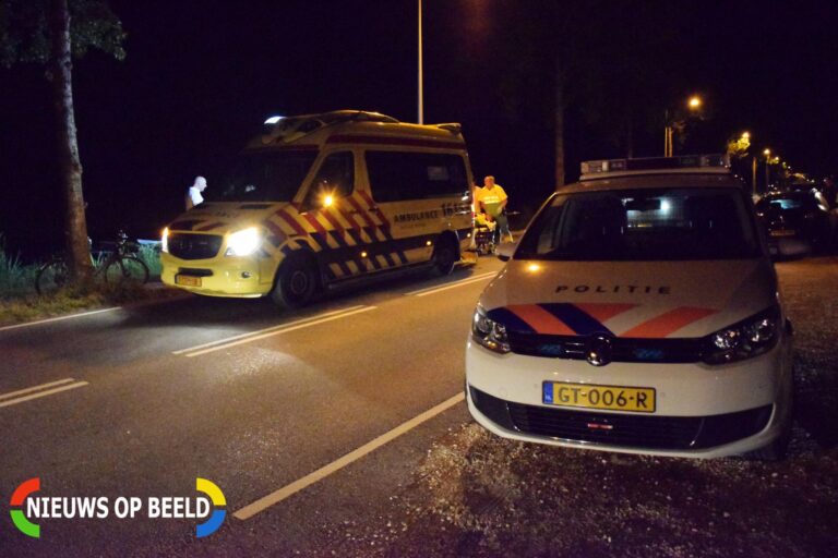 Fietser gewond na botsing met brommer Bodegraafsestraatweg Gouda