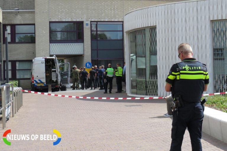 Mogelijk deel van explosief nog aanwezig na plofkraak Raadhuisplein Landgraaf