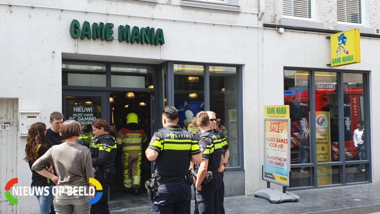 Winkel ontruimd na gaslucht Rijksweg Noord Sittard