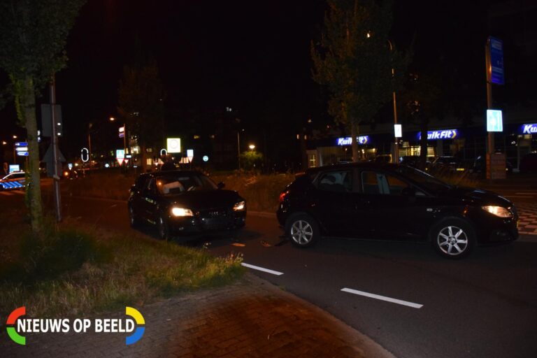 Gewonde bij kop-staartbotsing Albert Plesmanplein Gouda
