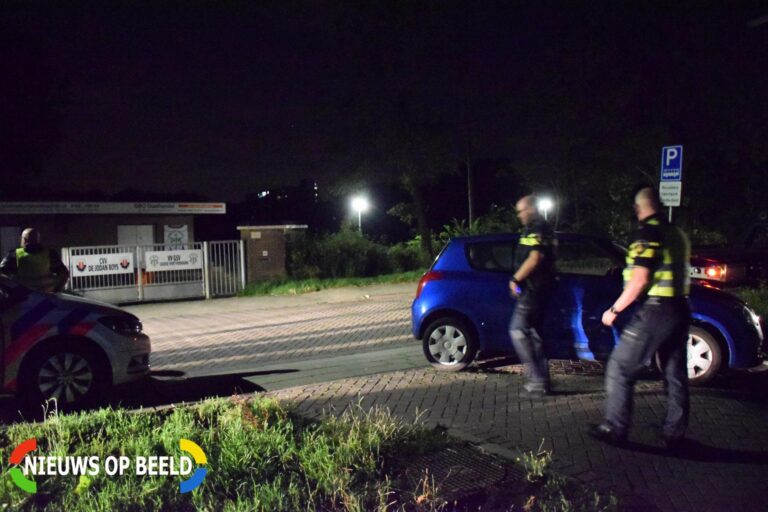 Bestuurder aangehouden na wilde achtervolging Sportlaan Gouda