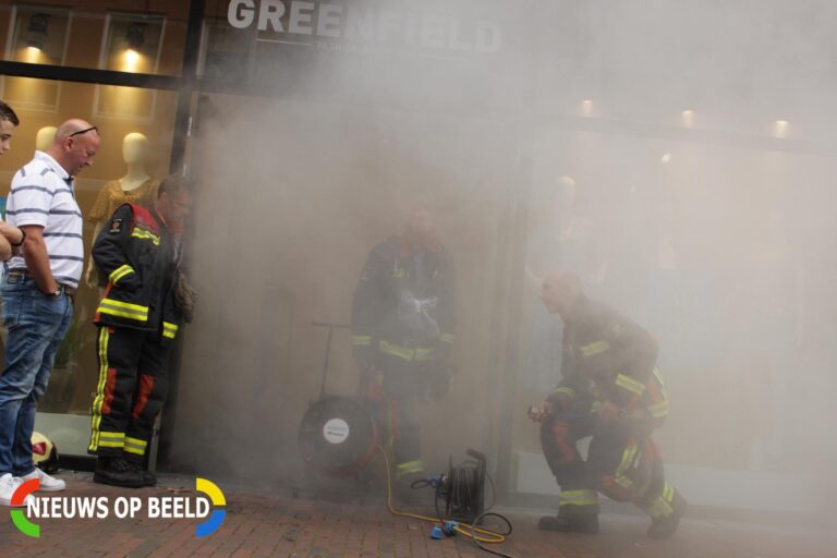 Brand blijkt anti-inbraak rookmachine Promenade Waddinxveen
