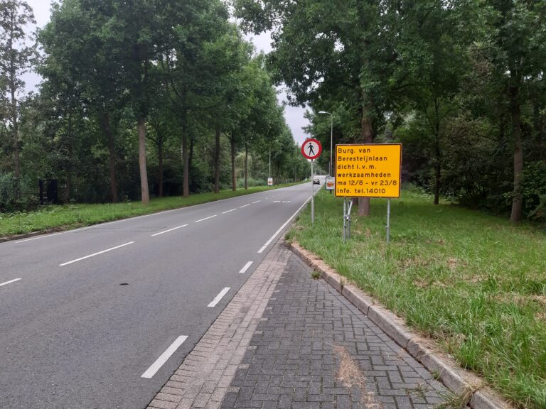 Gemeente Capelle aan den IJssel start werkzaamheden Burgemeester van Beresteijnlaan