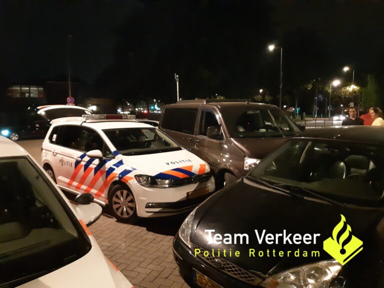 Politie houdt verdachte aan na achtervolging door IJsselmonde in Rotterdam