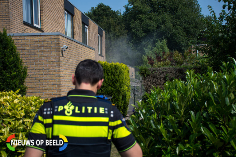 Droger vat vlam in woning Voorburg