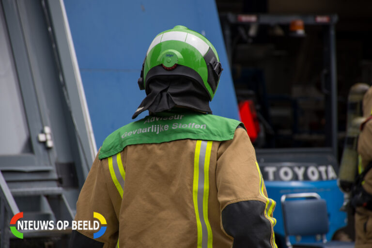 Medewerker onwel na incident met gevaarlijke stof Tolueen Halfweg Spijkenisse