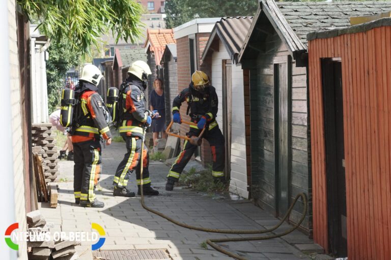 Wietplanten aangetroffen bij brand Lethmaetstraat Gouda