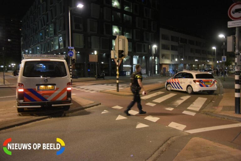 Gewonde na schietpartij Brede Hilledijk Rotterdam