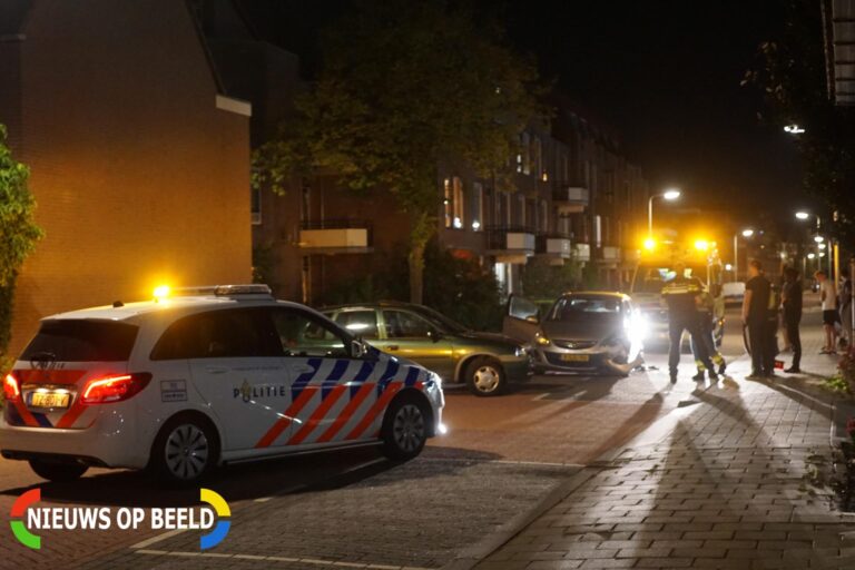 Flinke schade na aanrijding Voorofscheweg Boskoop