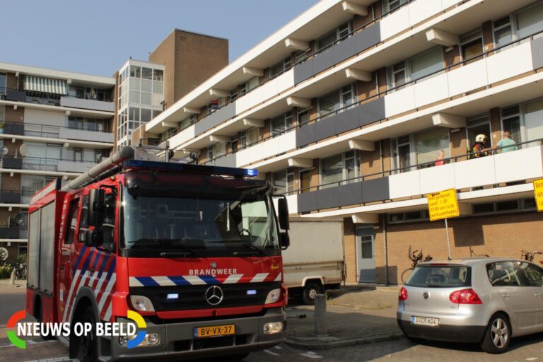 Brand in woning Marathonlaan Gouda