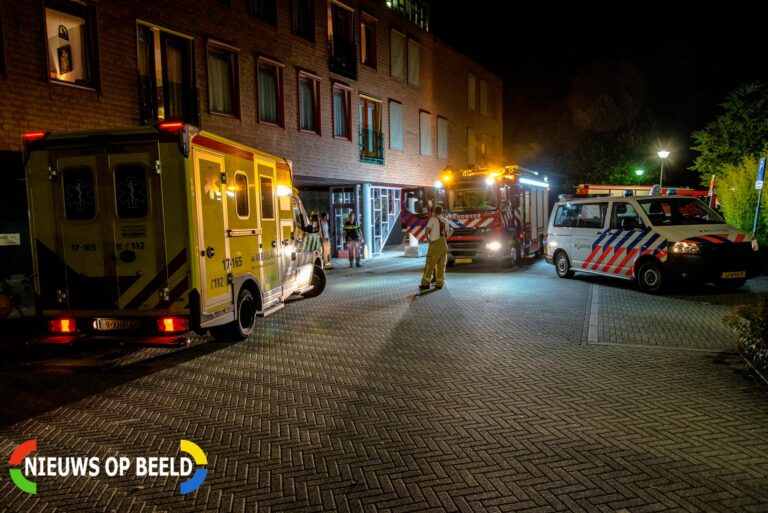 Verzorgingstehuis ontruimd door brand Het Wiel Poortugaal