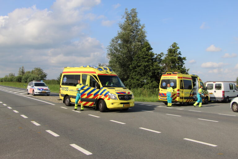 Gewonden na ongeval N476 Boezemweg Lekkerkerk