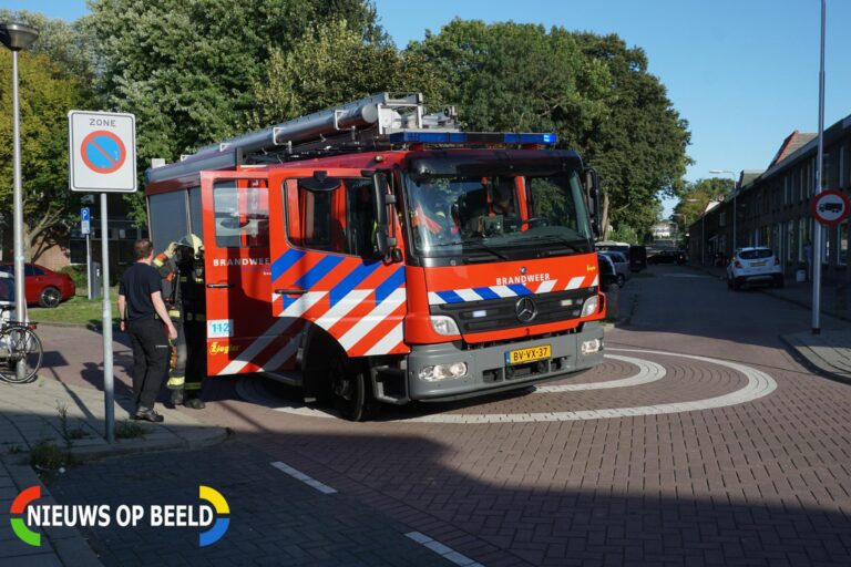 Brand tussen twee schuren Jan Philipsweg Gouda