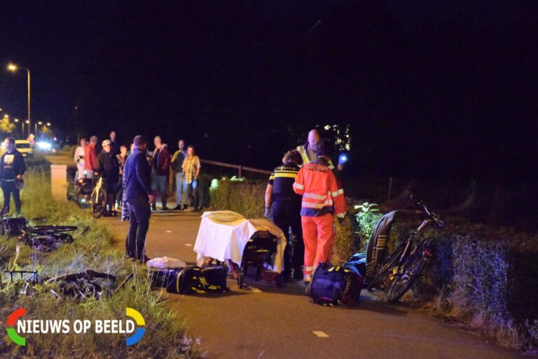 Gewonde fietser na ongeluk Noordeinde – N455 Waddinxveen