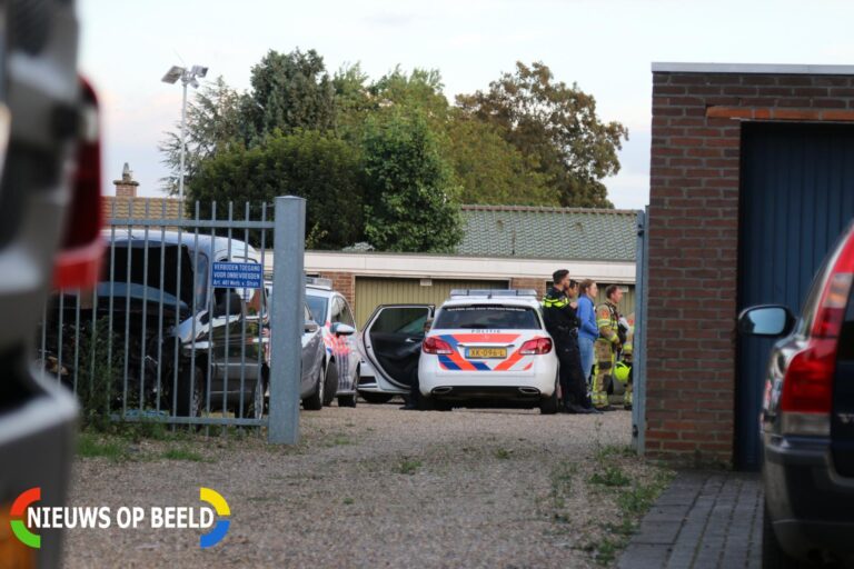 Lege vaten voor mogelijk drugslab gevonden Vuling Geleen