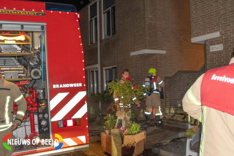 Wasdroger in brand Koedijk Hellevoetsluis