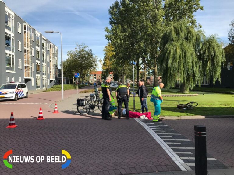 Fietser gewond na aanrijding met auto Willem de Zwijgersingel Gouda