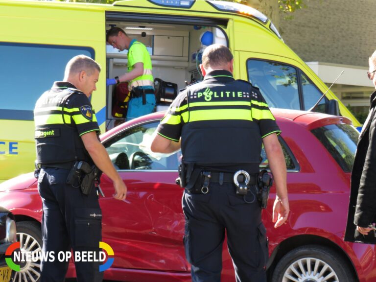 Gewonde bij ongeval tussen twee auto’s Wenckebachstraat Brunssum