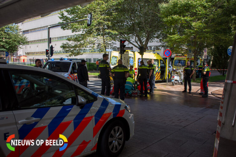 Twee gewonden na ongeval met snorscooter in Den Haag