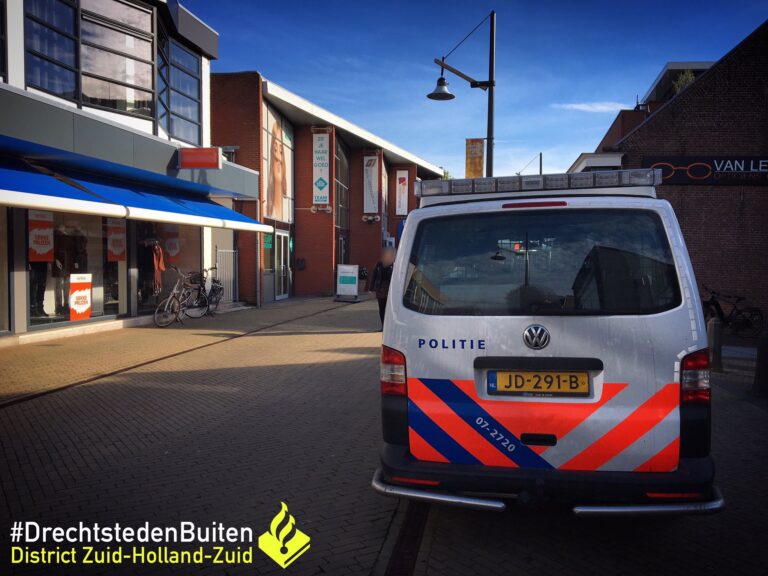 Aanrander aangehouden in Sliedrecht