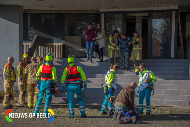 Grote integrale oefening van hulpdiensten in Voorburg