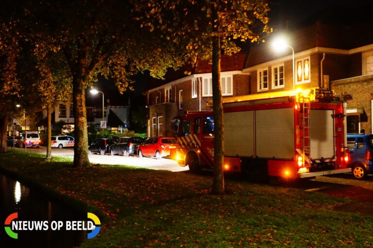 Persoon gewond bij brand in woning Burgemeester Martenssingel Gouda