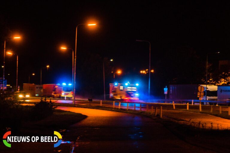 Bevalling op parkeerplaats Langereweg Born