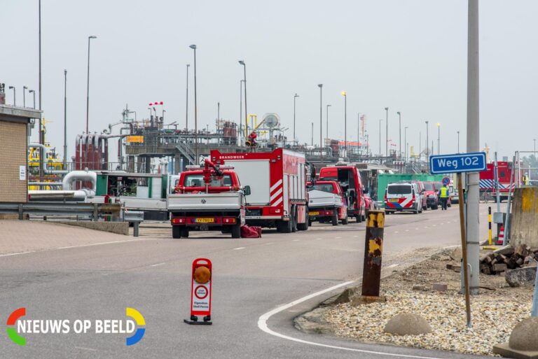 GRIP-1 afgeroepen door kantelend schip Rotterdam-Pernis