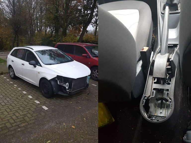 Getuigen gezocht van ‘strippen’ auto aan Valeriusrondeel Capelle aan den IJssel