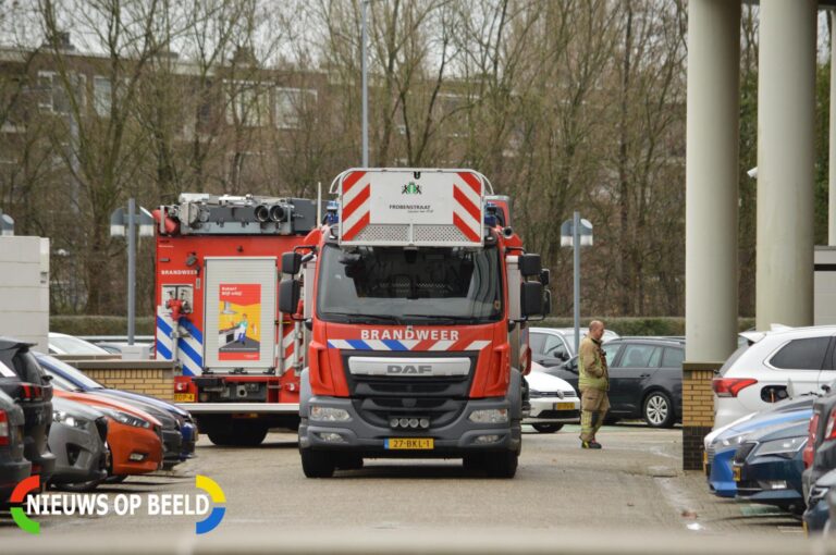 Blusinstallatie gaat af in datacentrum ING Bank Teugeweg Rotterdam