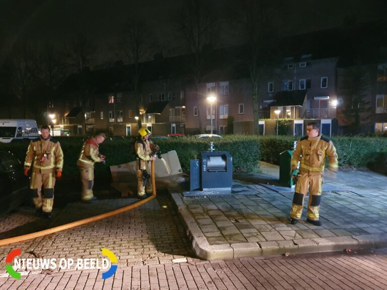 Meerdere containerbranden in korte tijd Latijns-Amerikalaan Delft