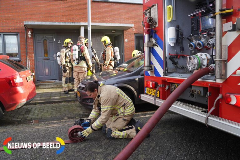 Flinke schade na keukenbrand Johanna van Duynstraat Rotterdam