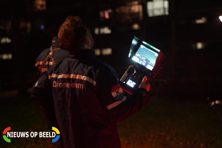 Brandweer verliest drone bij blussen van scheepsbrand in Rotterdam