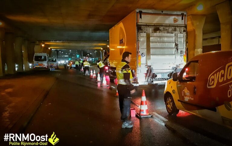 Meerdere automobilisten betrapt voor rijden onder invloed tijdens controle in Rotterdam