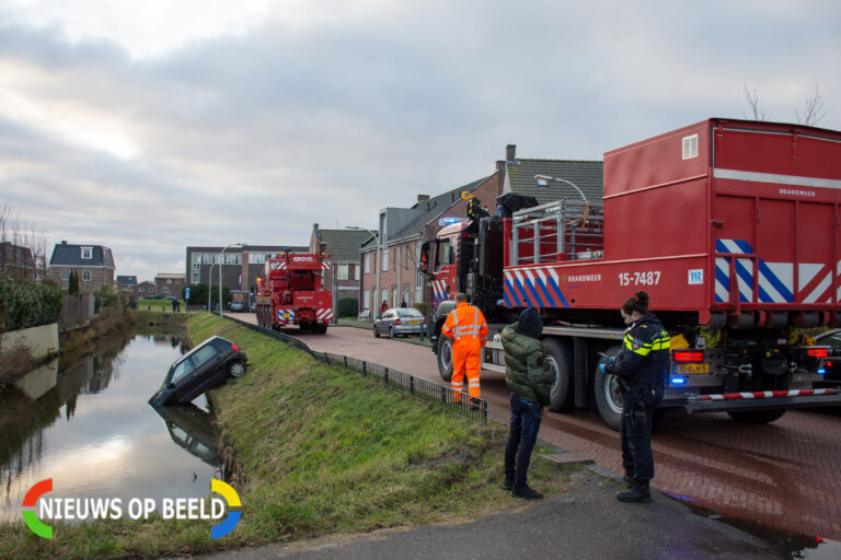 Rijbewijs ingevorderd na auto te water in Den Haag