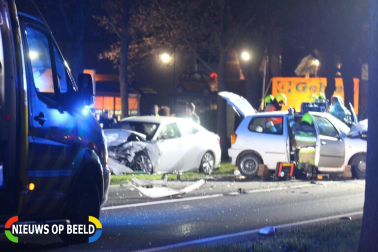 Frontale aanrijding met beknelling Hasseltsebaan – N276 Einighausen