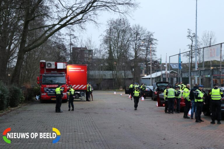 Grote ondermijningsactie overheidsdiensten Waalplantsoen Krimpen aan den IJssel