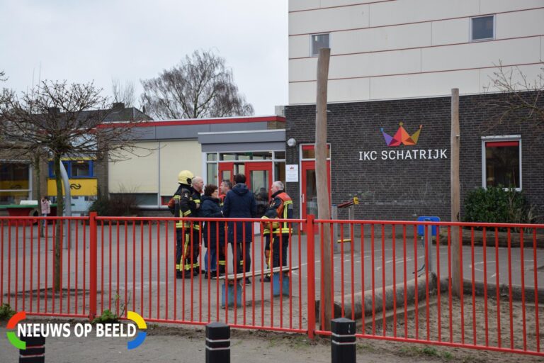 Basisschool IKC Schatrijk ontruimd na gaslek Eendrachtsweg Bodegraven