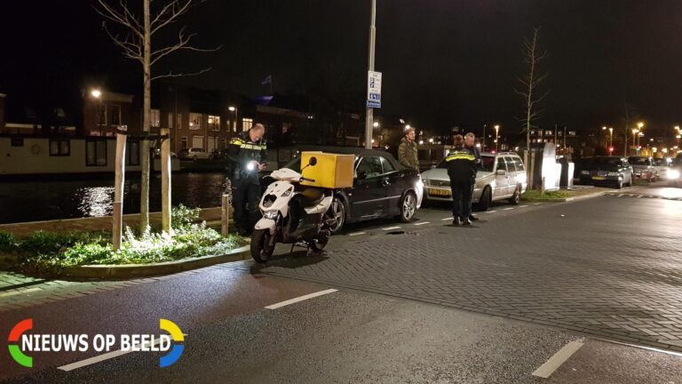 Flinke schade na uitwijkmanoeuvre Kattensingel Gouda