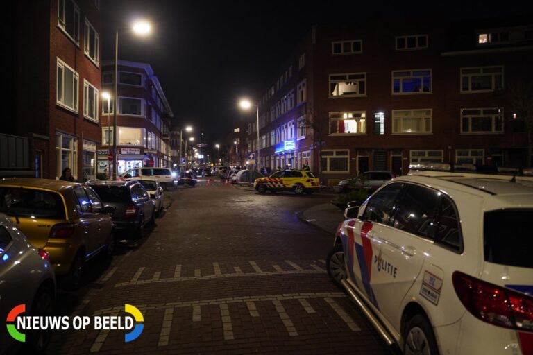 Gewonden na schietpartij Bas Jungeriusstraat Rotterdam