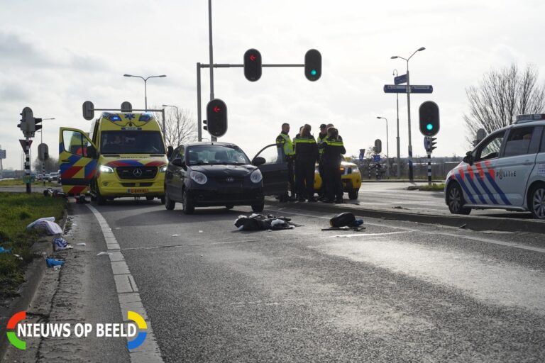 Overstekende fietsster zwaargewond bij aanrijding met auto Kanaaldijk – N454 Waddinxveen