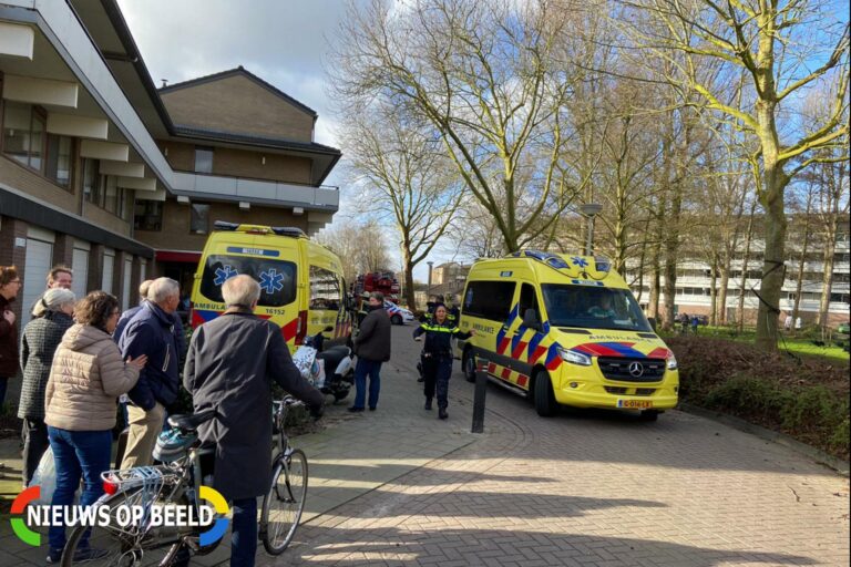 Persoon gewond bij ongeval in woning Catsveld Gouda